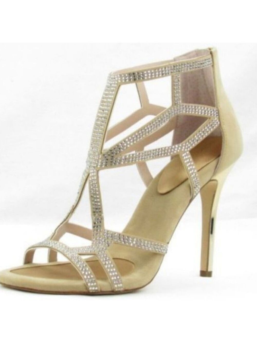 BCBGeneration Renee Heels Suede Mojave Size 7.5